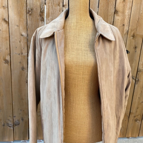 London Fog Suede Jacket - Picture 2 of 7